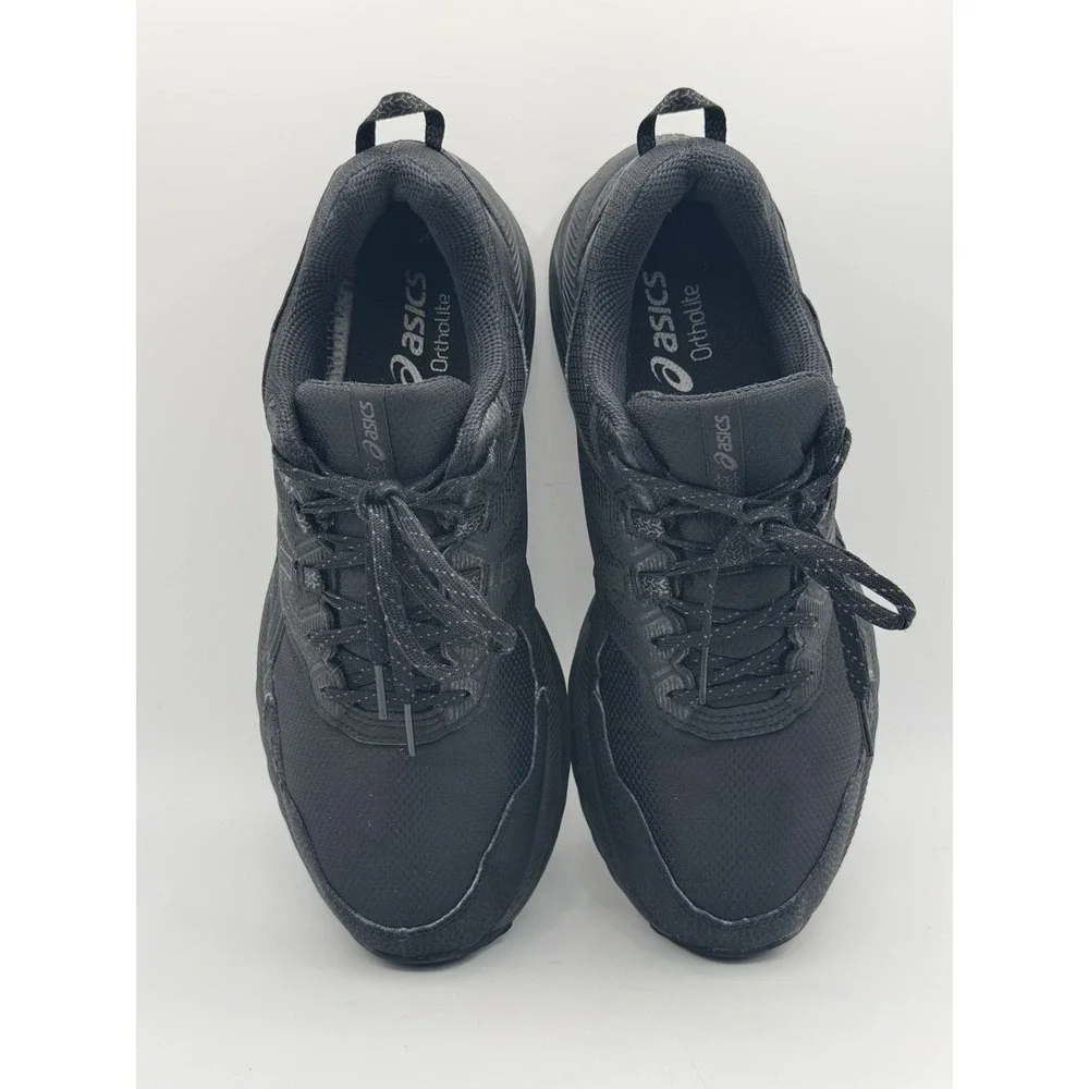 Asics Mens Gel Venture 9 1011B488 Black Running Shoes Sneakers SZ 10 Extra Wide